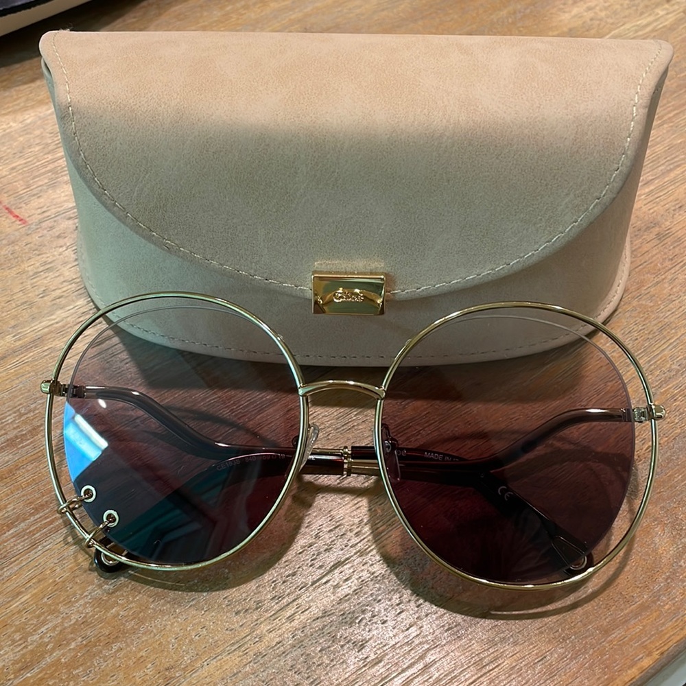 Authentic Chloe sunglasses.